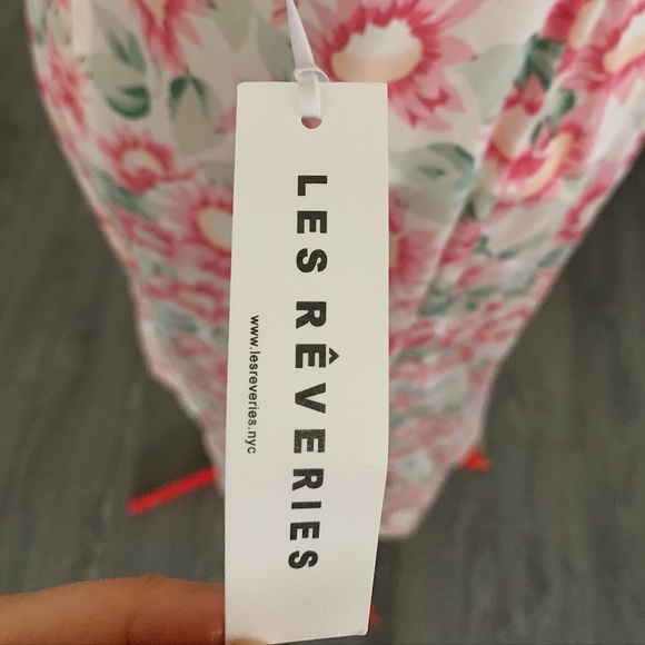 LES RÊVERIES Floral silk maxi dress - Picture 2 of 7